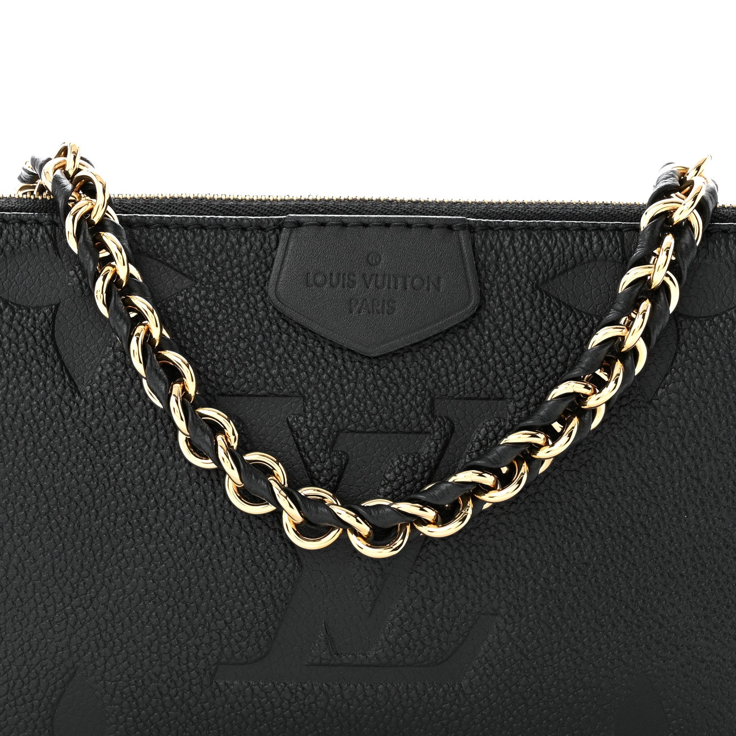 Louis Vuitton Empreinte Monogram Giant Multi Pochette Accessories Mini Pochette Black 7 of 9