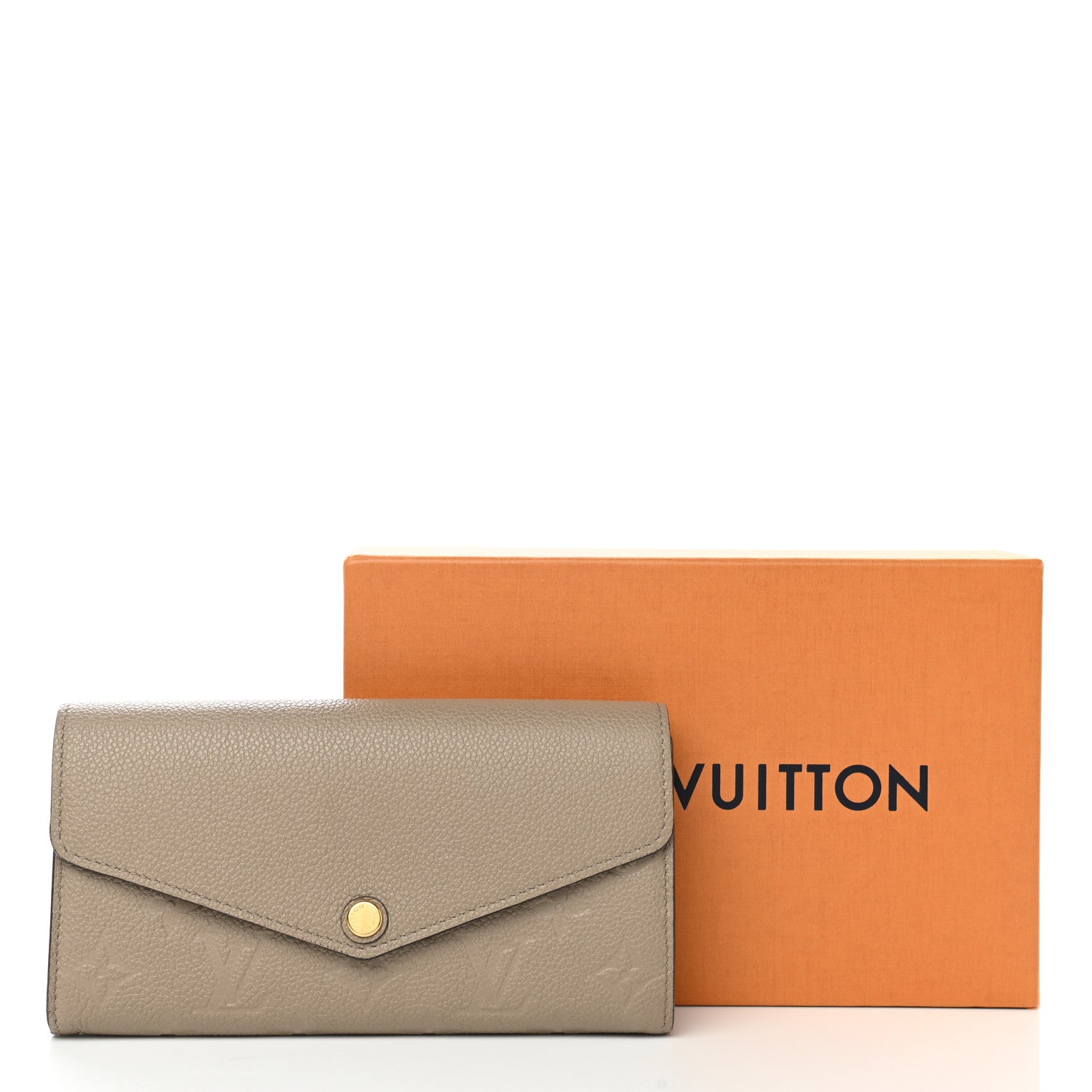 Louis Vuitton Empreinte Sarah Wallet NM Tourterelle 8 of 8