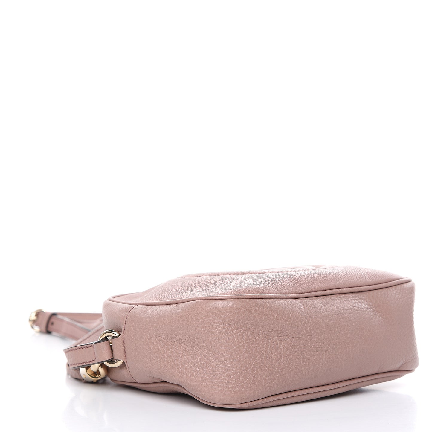 Cellarius Calfskin Small Soho Disco Bag Dark Cipria