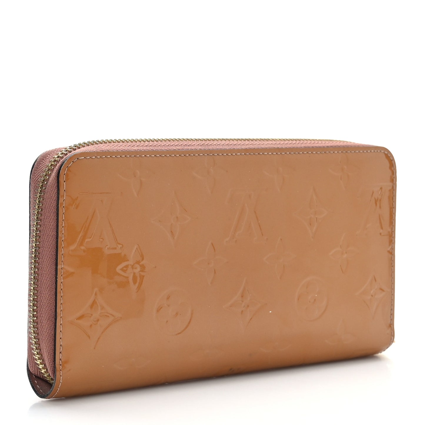 Vernis Zippy Wallet Rose Velours