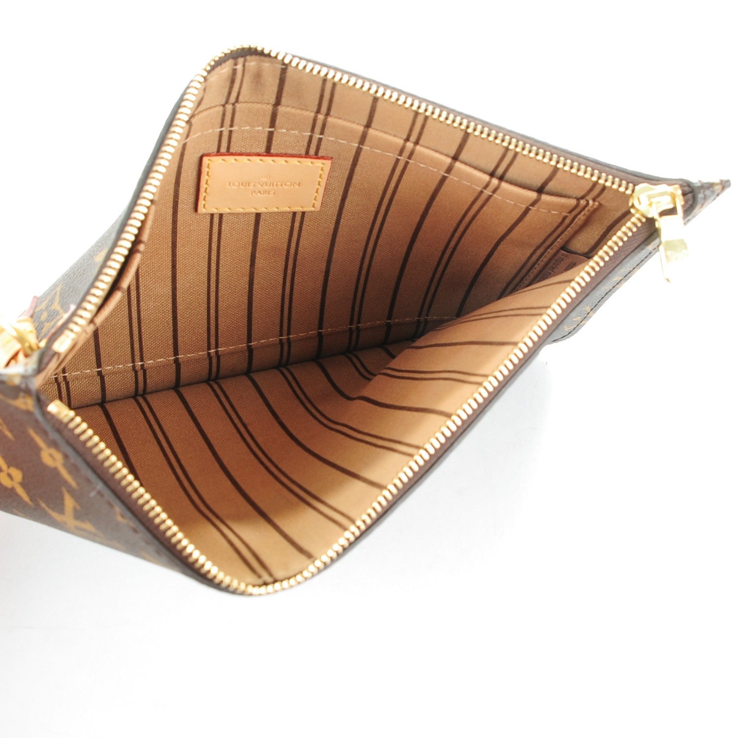 Louis Vuitton Monogram Neverfull MM GM Pochette 5 of 8