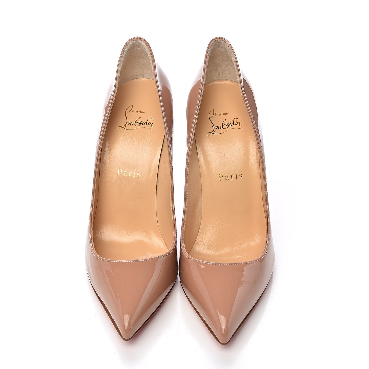 Patent Pigalle Follies 100 Pumps 38 Nude