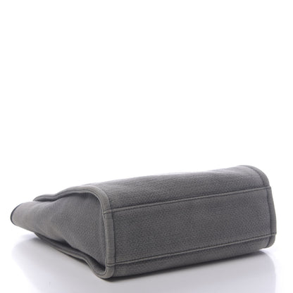 Chanel Canvas Mini Deauville Tote Grey 4 of 10