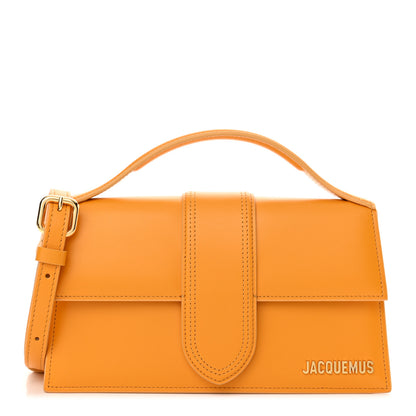 Jacquemus Smooth Calfskin Le Grand Bambino Dark Orange 1 of 12