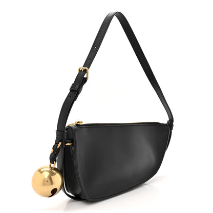 Burberry Calfskin Mini Shield Sling Bag Black 3 of 11