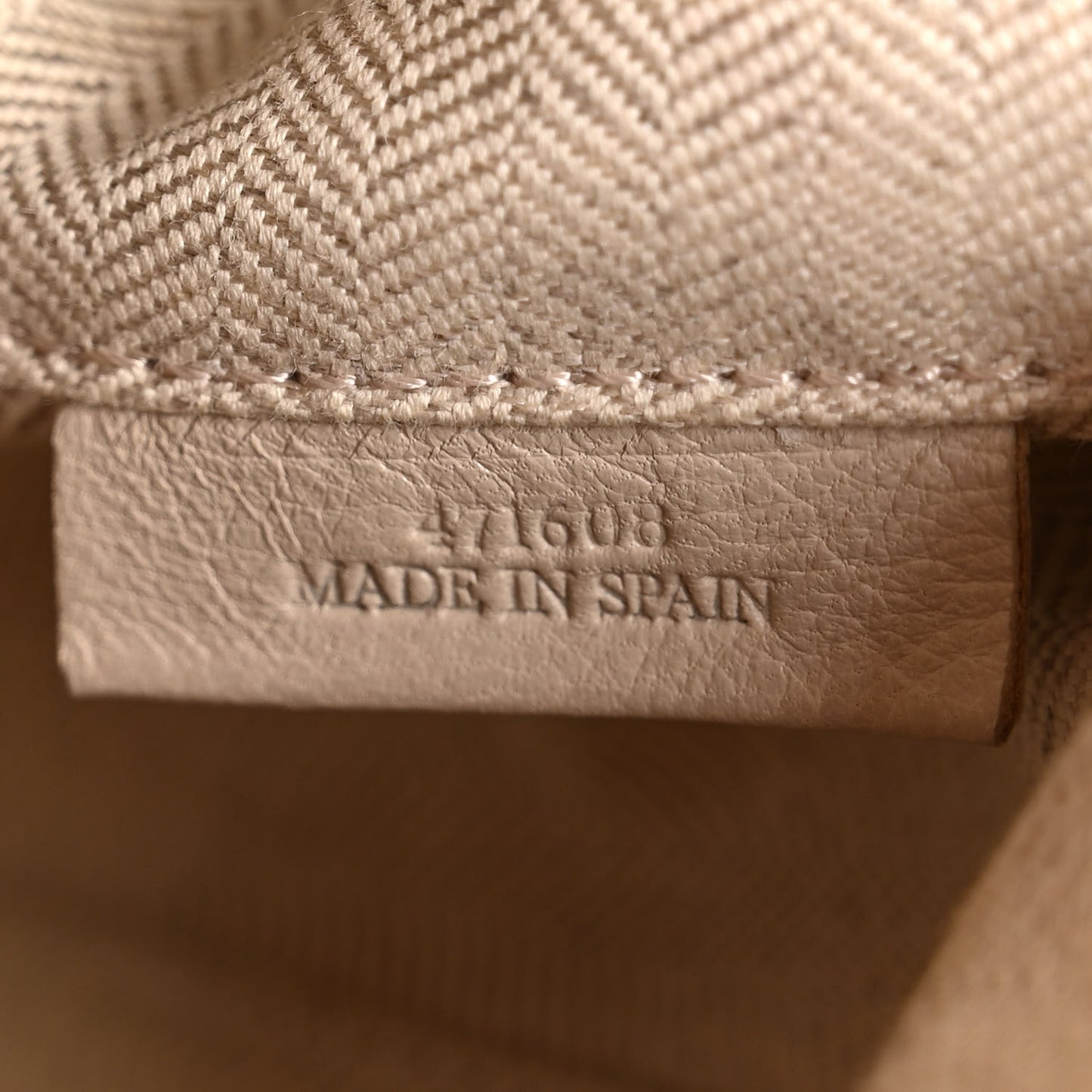 Calfskin Medium Puzzle Bag Tan