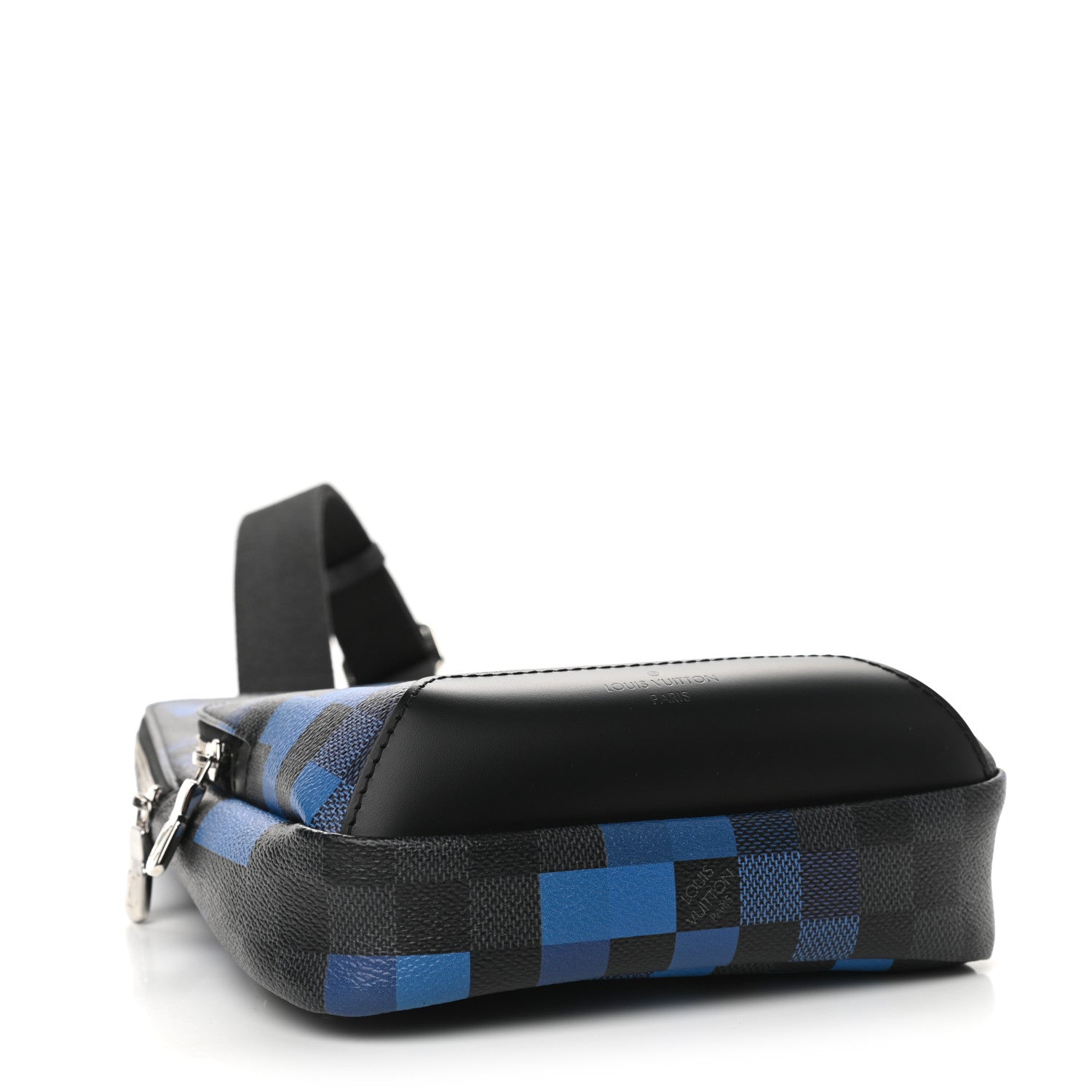 Louis Vuitton Damier Graphite Pixel Avenue Sling Backpack Blue 4 of 9