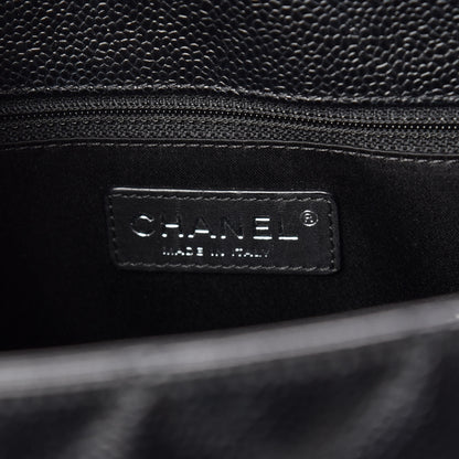 Chanel Caviar Quilted Grand Shopping Tote GST Black 6 of 11