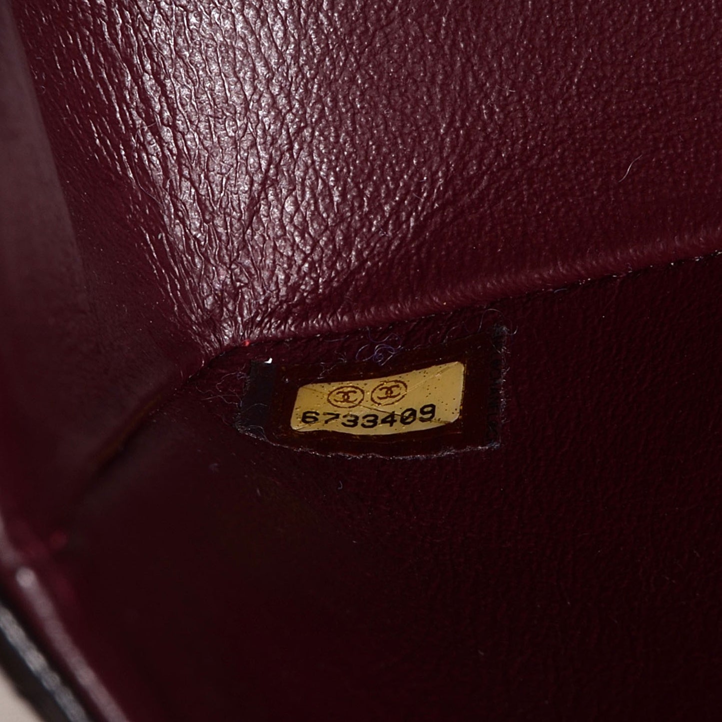 Lambskin Medium Double Flap Black