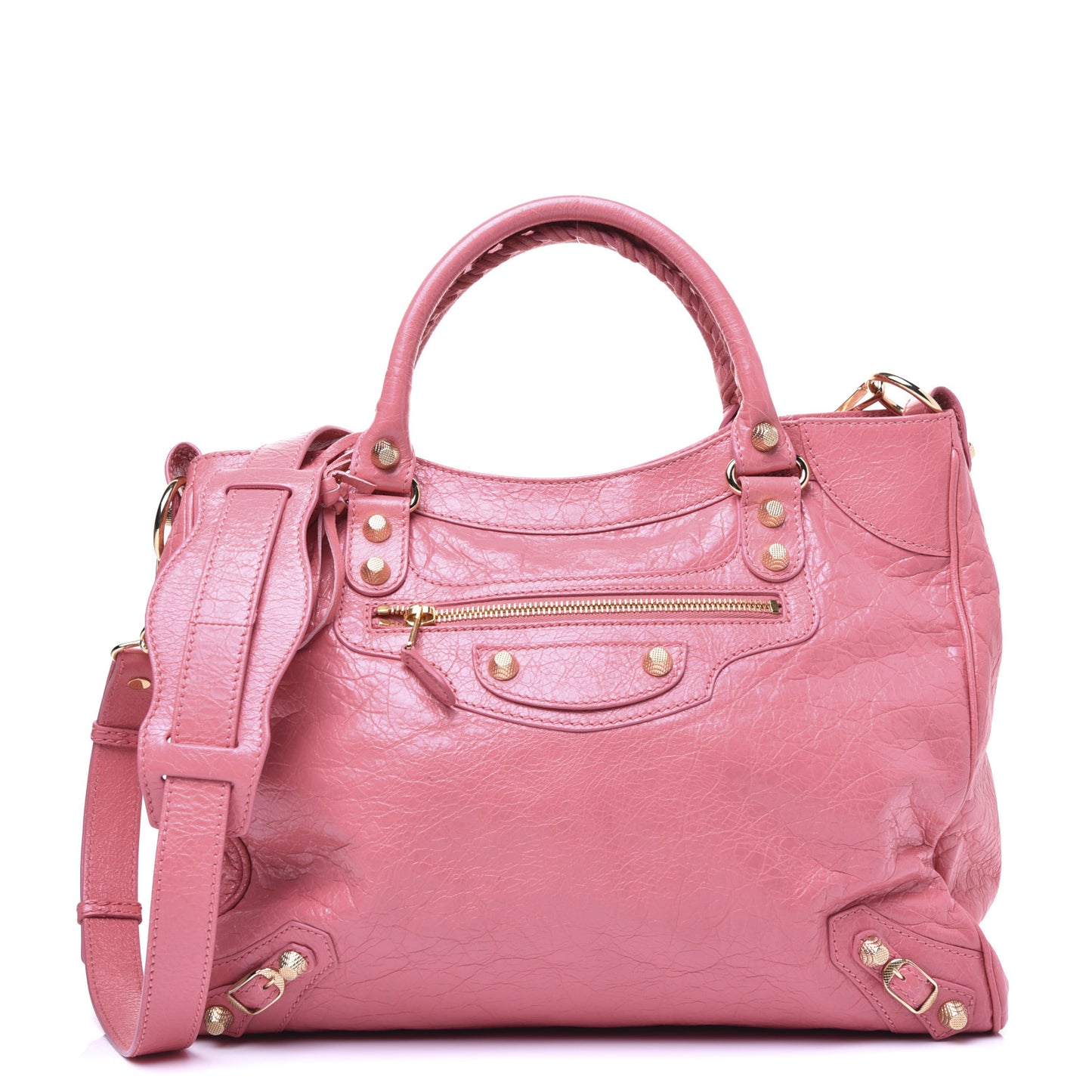 Agneau Giant 12 Gold Hardware Velo Rose Jaipur