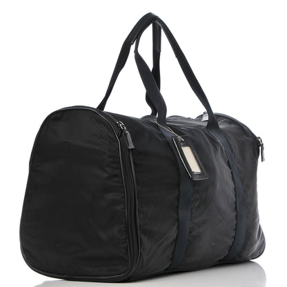 Prada Tessuto Nylon Duffel Bag Black 3 of 9