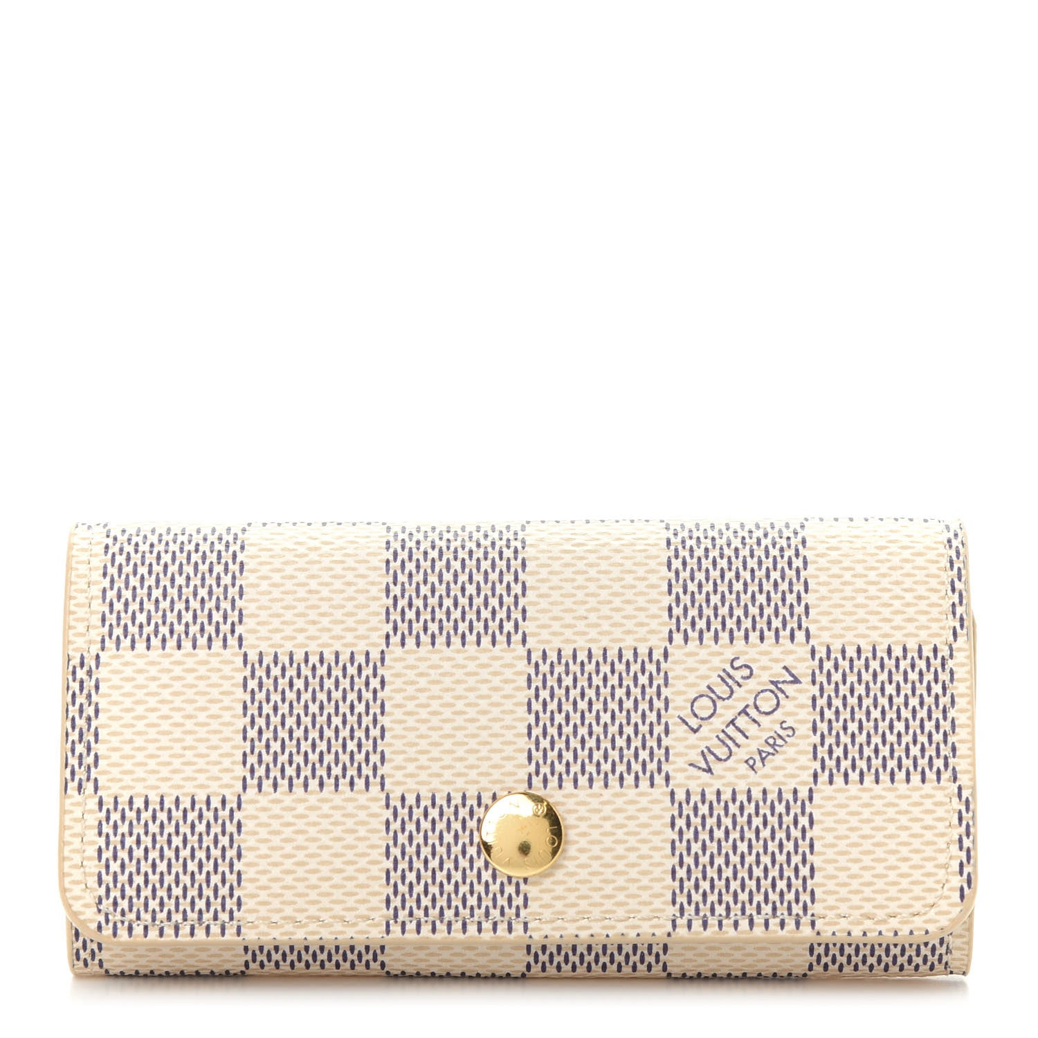 Louis Vuitton Damier Azur Multicles 4 Key Holder 1 of 8