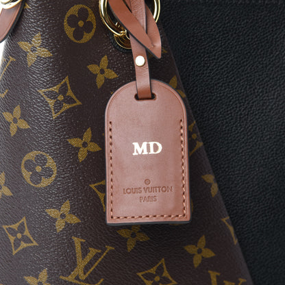 Louis Vuitton Monogram V Tote MM Black 8 of 11