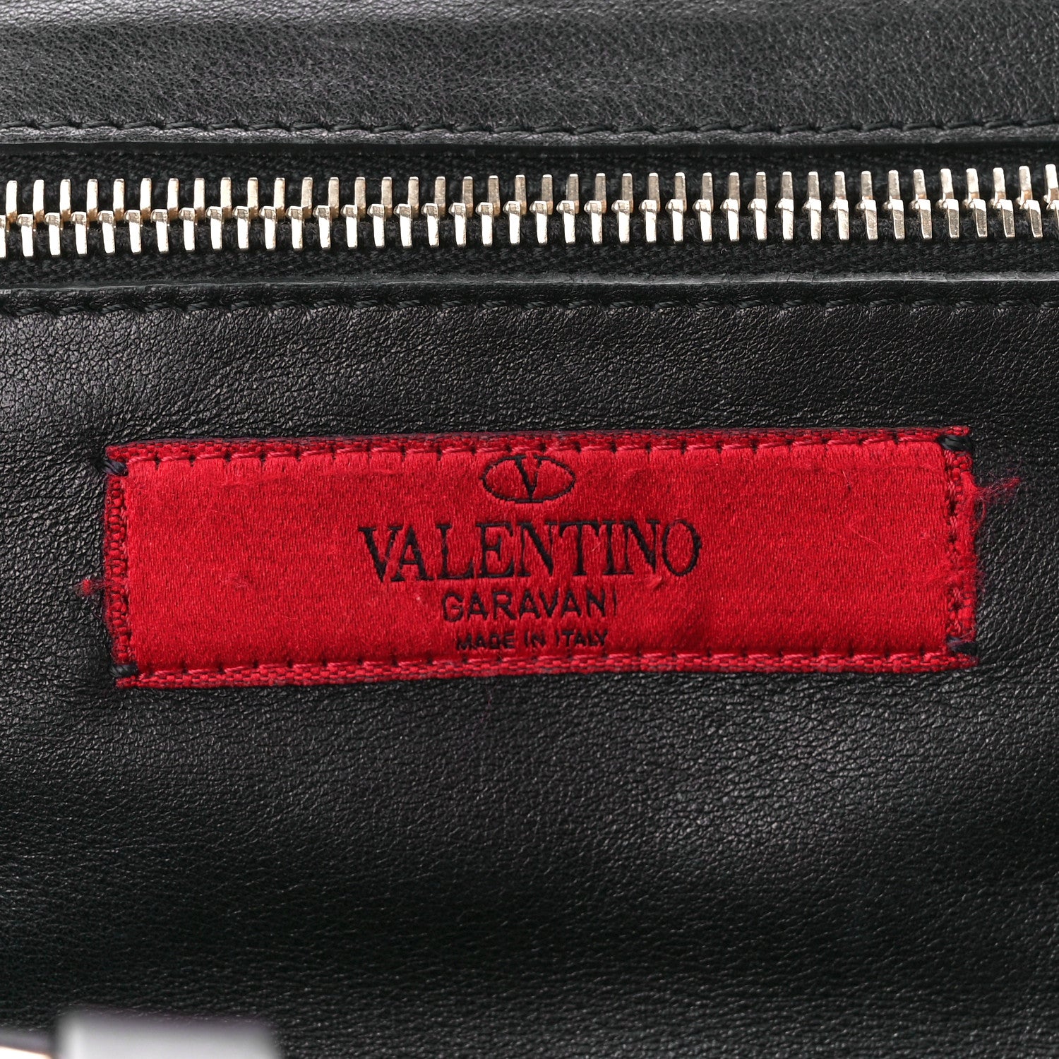 Valentino Garavani Vitello Small Rockstud Tote Black 6 of 11