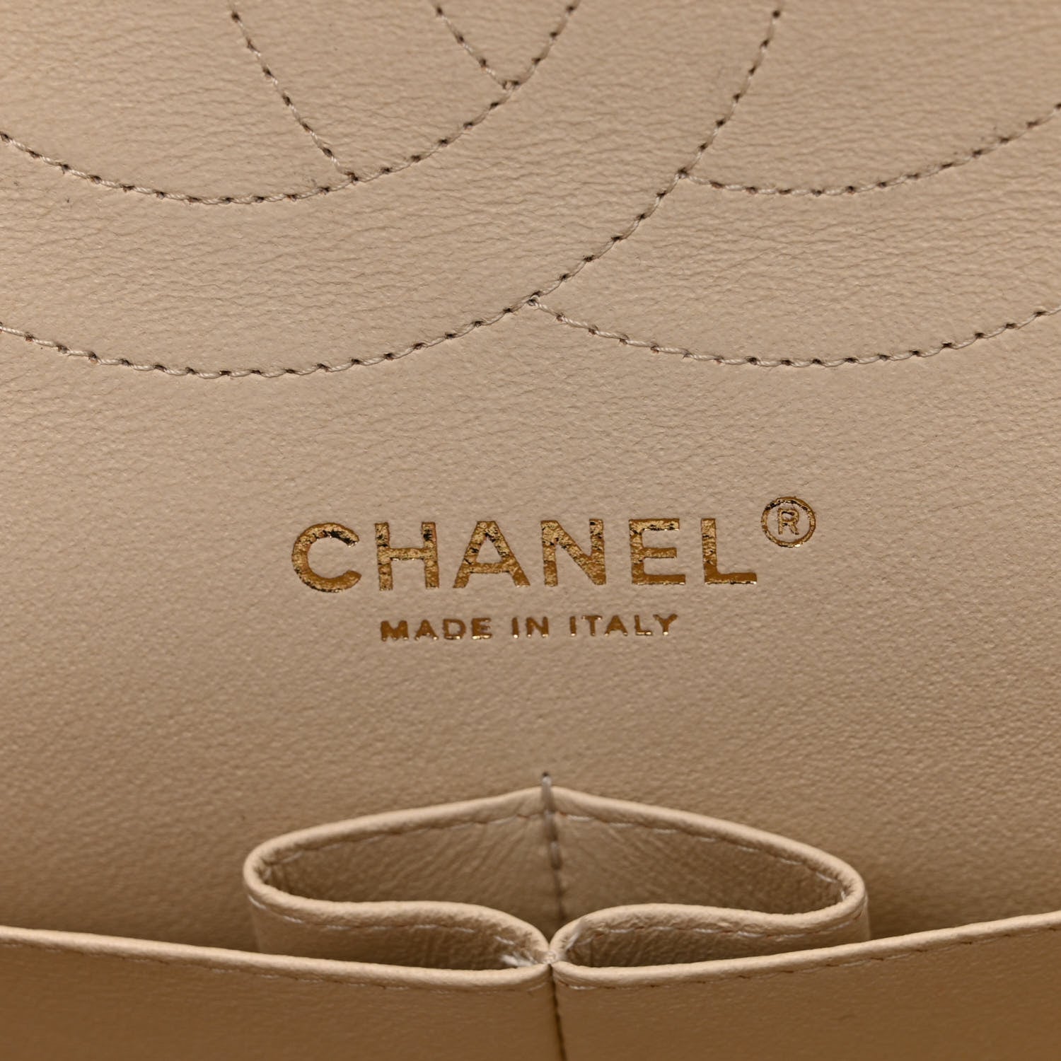 Chanel Caviar Quilted Jumbo Double Flap Light Beige 6 of 11