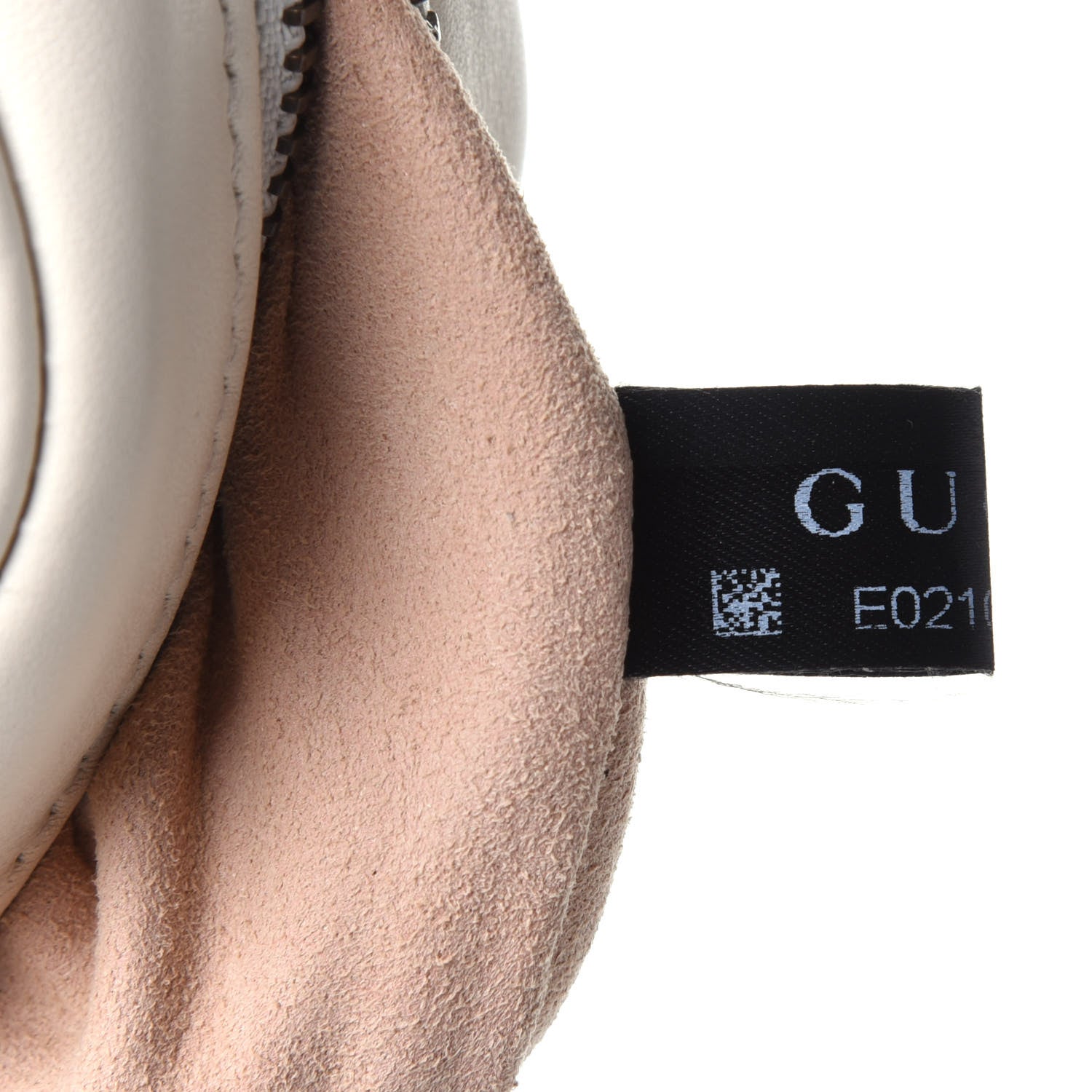 Gucci Calfskin Matelasse Mini GG Marmont Chain Shoulder Bag White 6 of 9