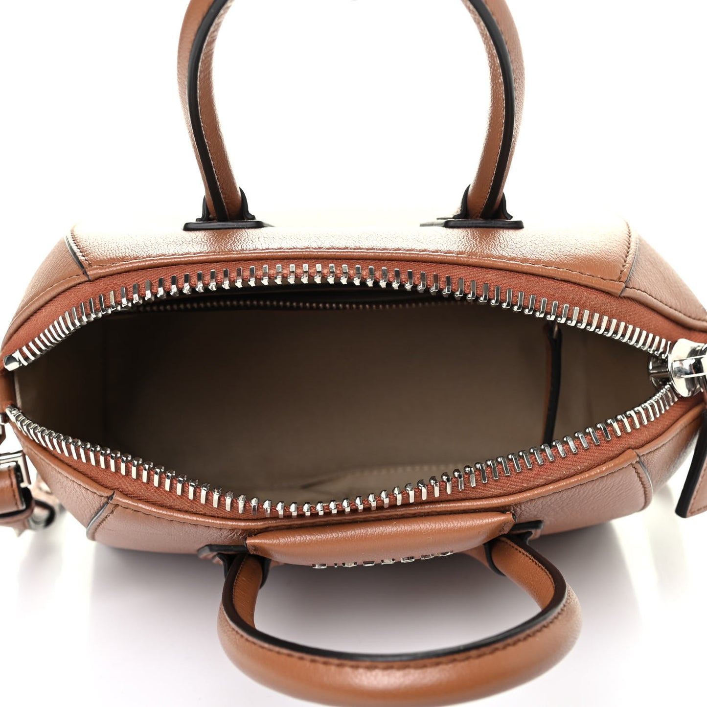 Sugar Goatskin Mini Antigona Caramel