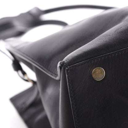 Balenciaga Calfskin Padlock Work S Bag Black 11 of 24