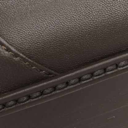 Chanel Lambskin Quilted CC Turnlock Loafers 40 Dark Brown 10 of 11