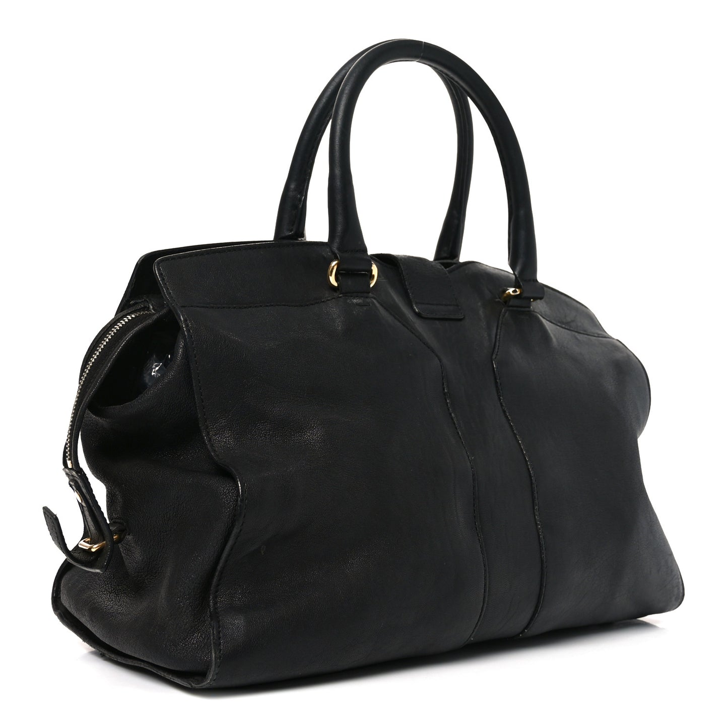 Sheepskin Medium Cabas Chyc Black