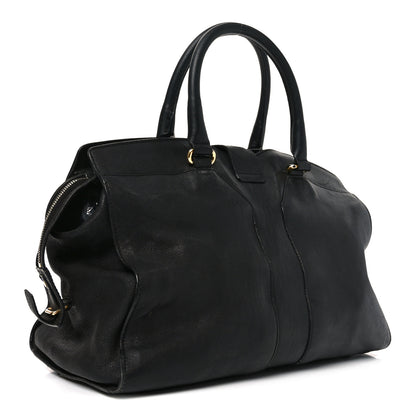 Saint Laurent Sheepskin Medium Cabas Chyc Black 3 of 10