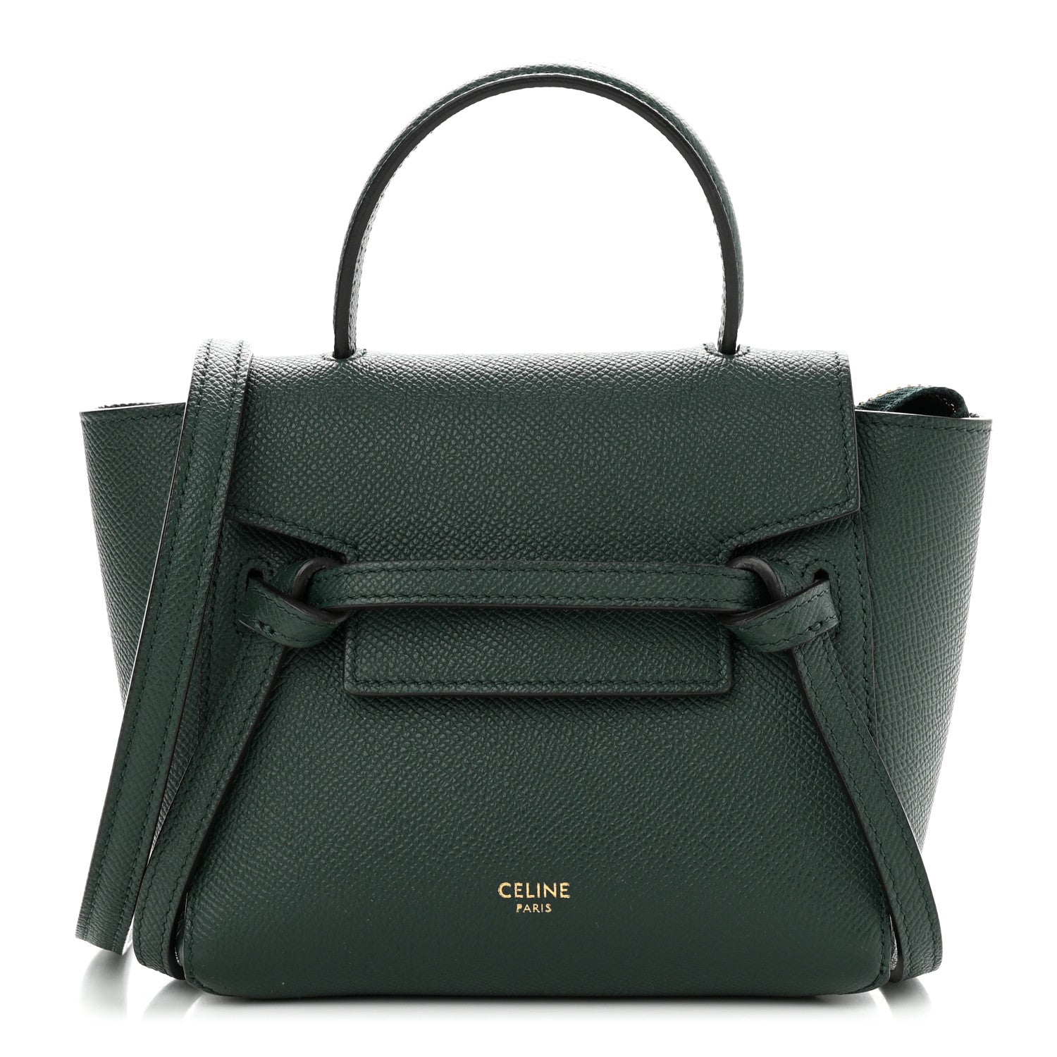 Celine Grained Calfskin Pico Belt Bag Amazone 1 of 10