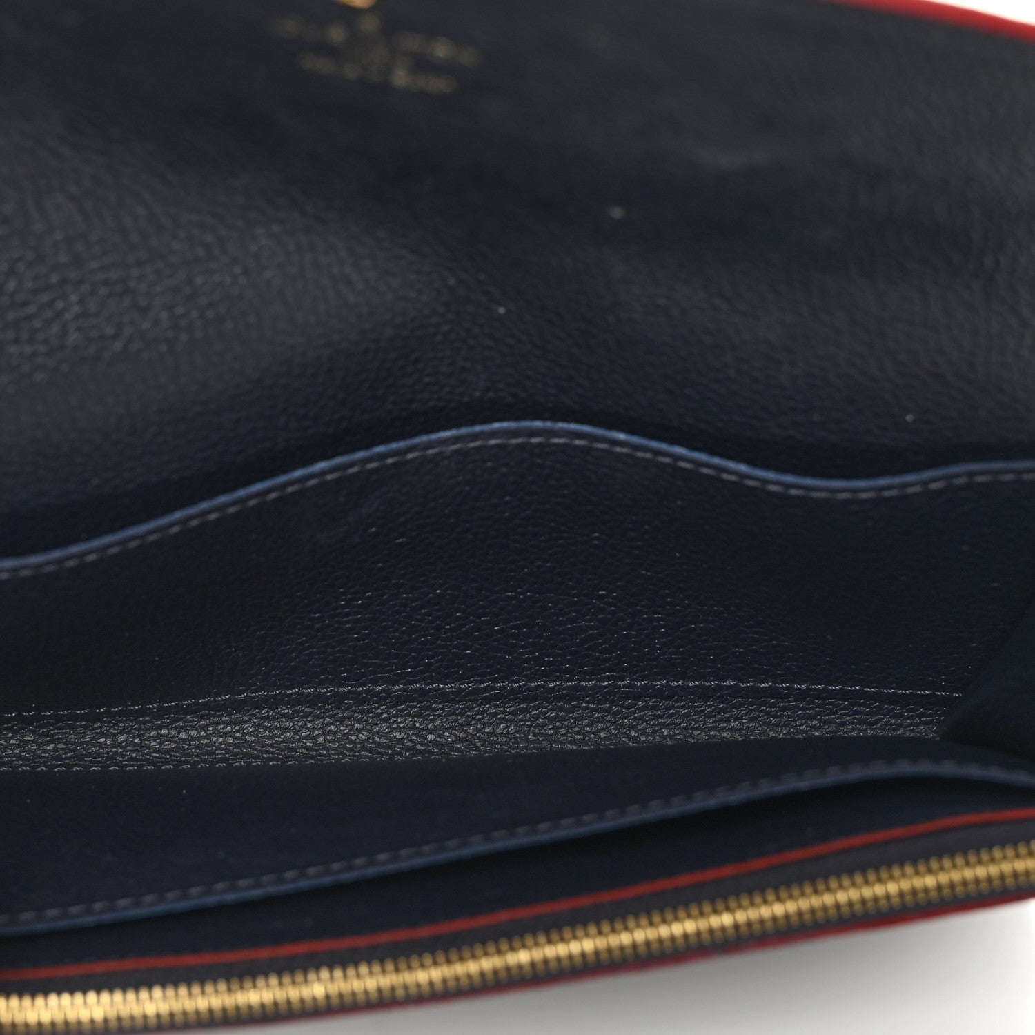 Louis Vuitton Empreinte Emilie Wallet Marine Rouge 5 of 6