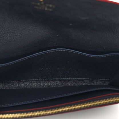 Louis Vuitton Empreinte Emilie Wallet Marine Rouge 5 of 6