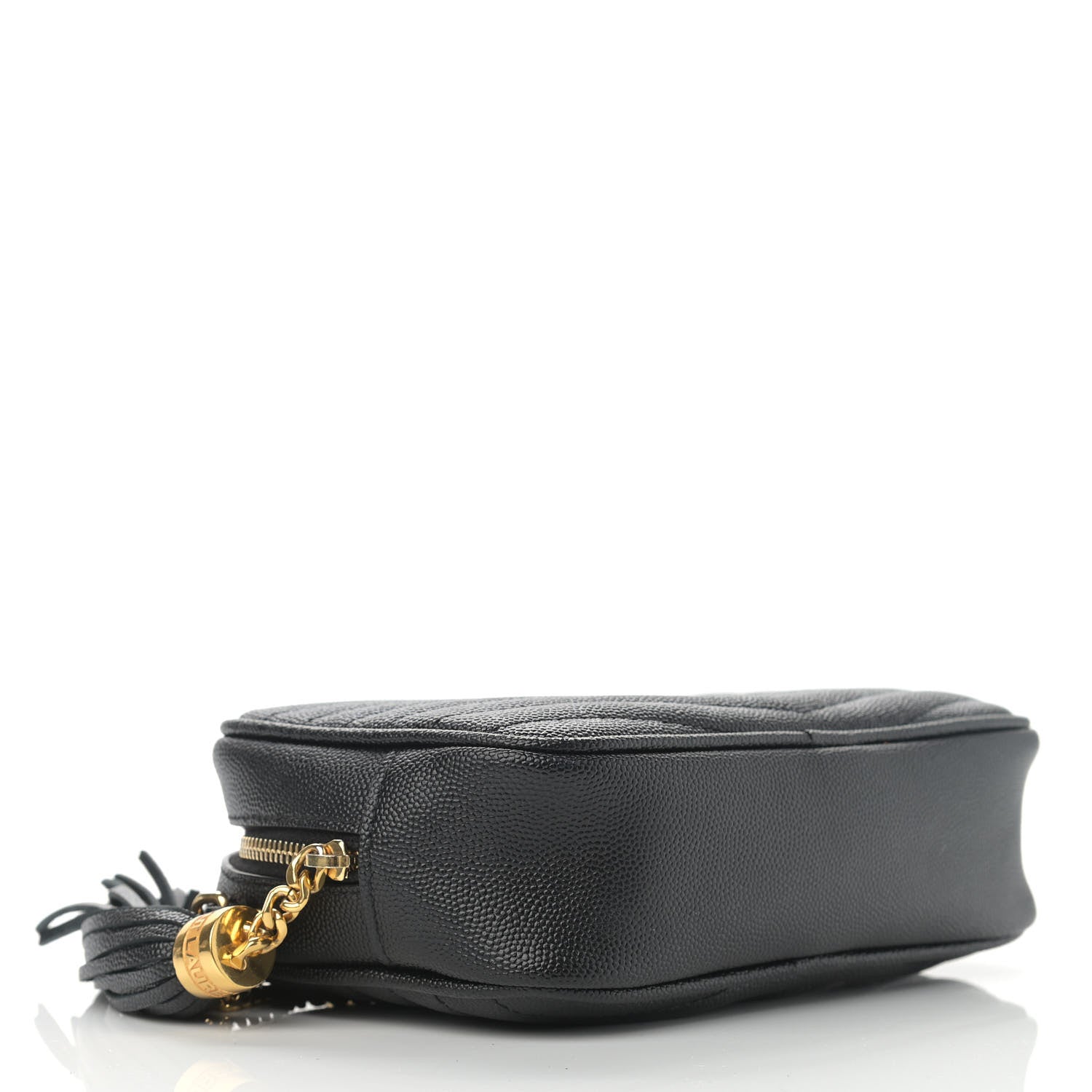 Saint Laurent Grain De Poudre Matelasse Monogram Mini Lou Camera Bag Black 4 of 11