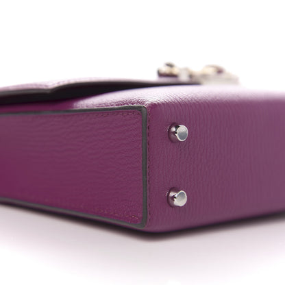 Hermes Chevre Chamkila Mini Verrou Chaine Bag Anemone 10 of 12