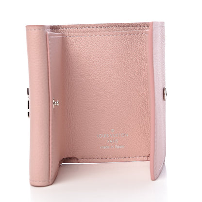 Louis Vuitton Calfskin Lockmini Wallet Rose Ballerine 5 of 9