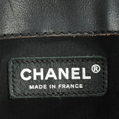 Chanel Calfskin Large Boy Reverso Flap Black 7 of 8
