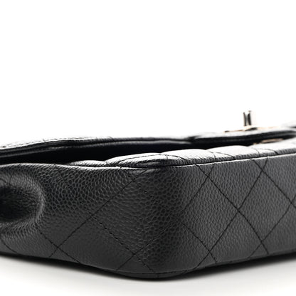 Chanel Caviar Quilted East West Flap Black 9 of 11