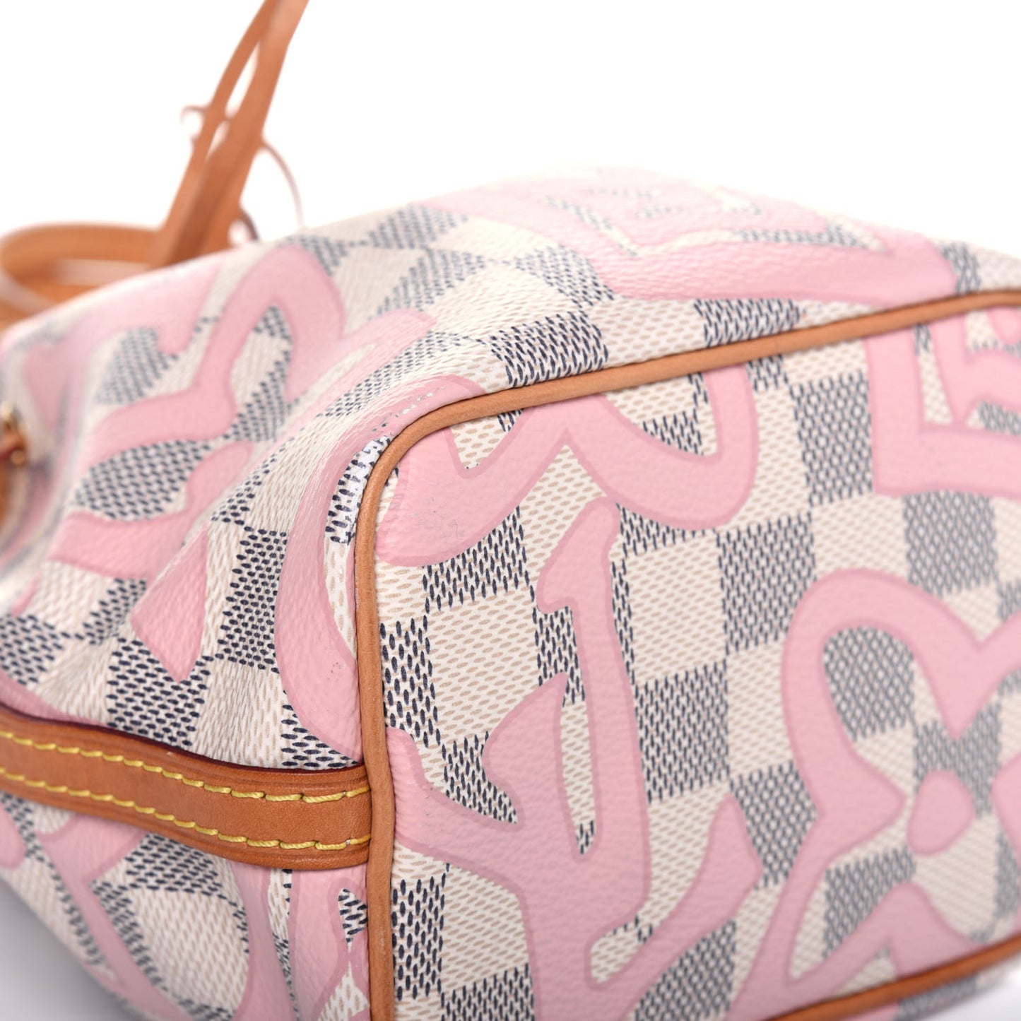 Damier Azur Tahitienne Nano Noe Rose Ballerine