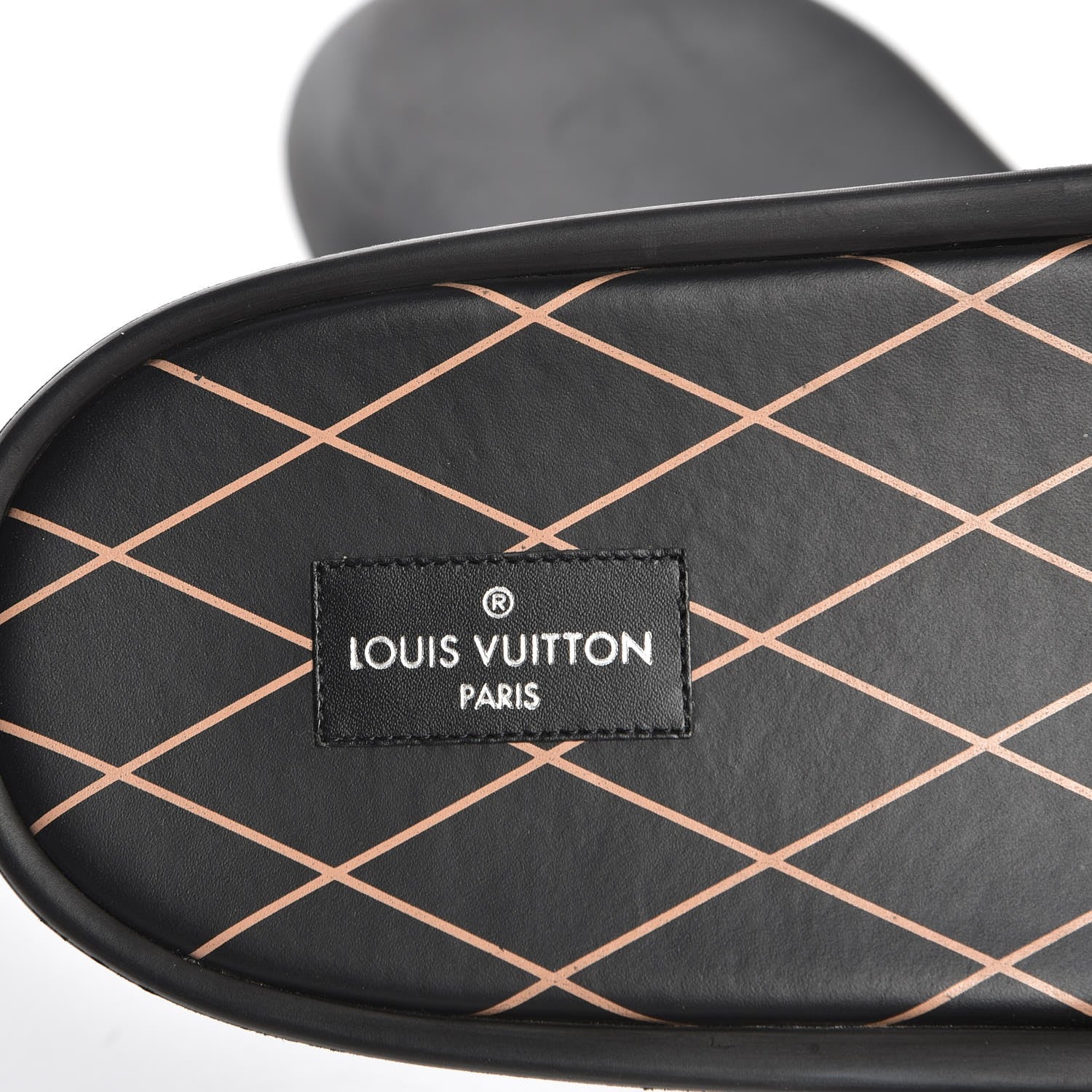 Louis Vuitton Calfskin Monogram Eldorado Flat Mules 40 Black 7 of 8