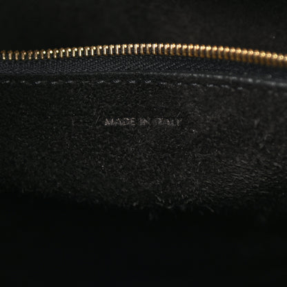 Celine Soft Grained Calfskin Sangle Bucket Bag Black 7 of 12