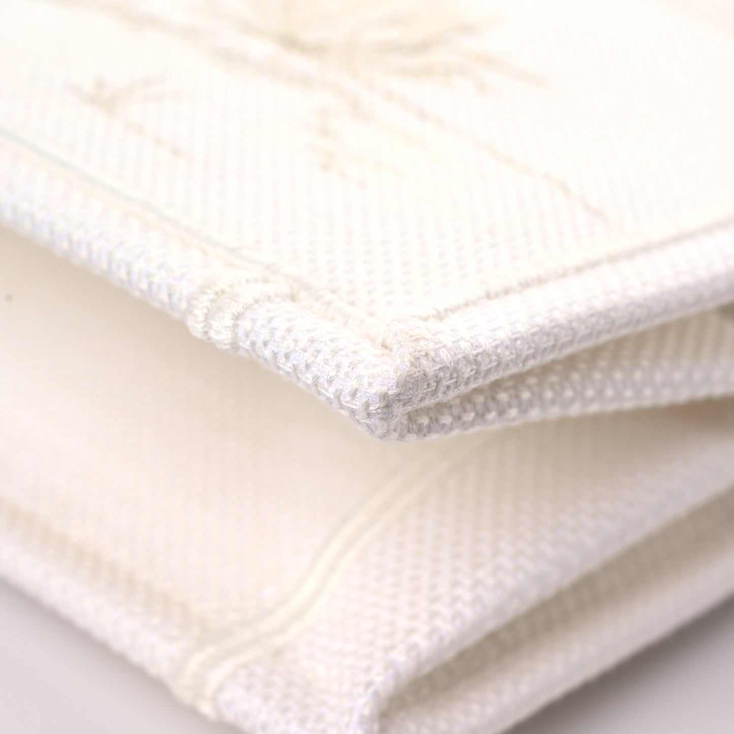 Canvas Embroidered Large Around The World Book Tote Gold