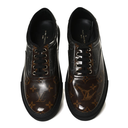 Louis Vuitton Monogram Eclipse Glazed Trocadero Richelieu Sneakers 8 Ebene 5 of 10