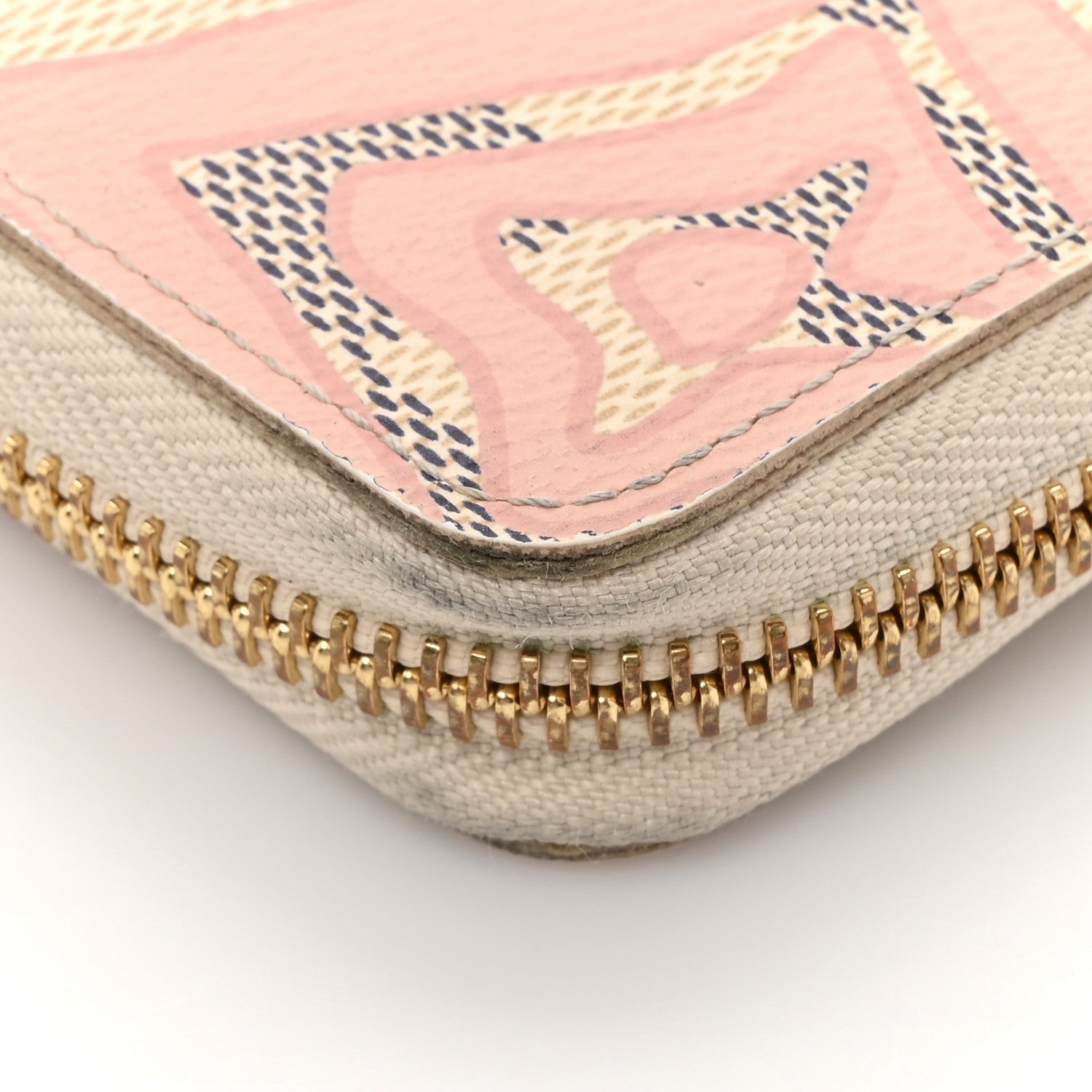 Louis Vuitton Damier Azur Tahitienne Clemence Wallet 11 of 13