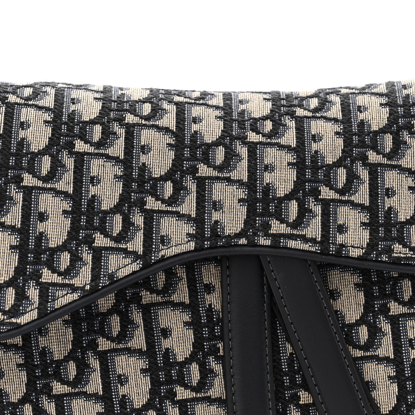 Oblique Saddle Bag Blue