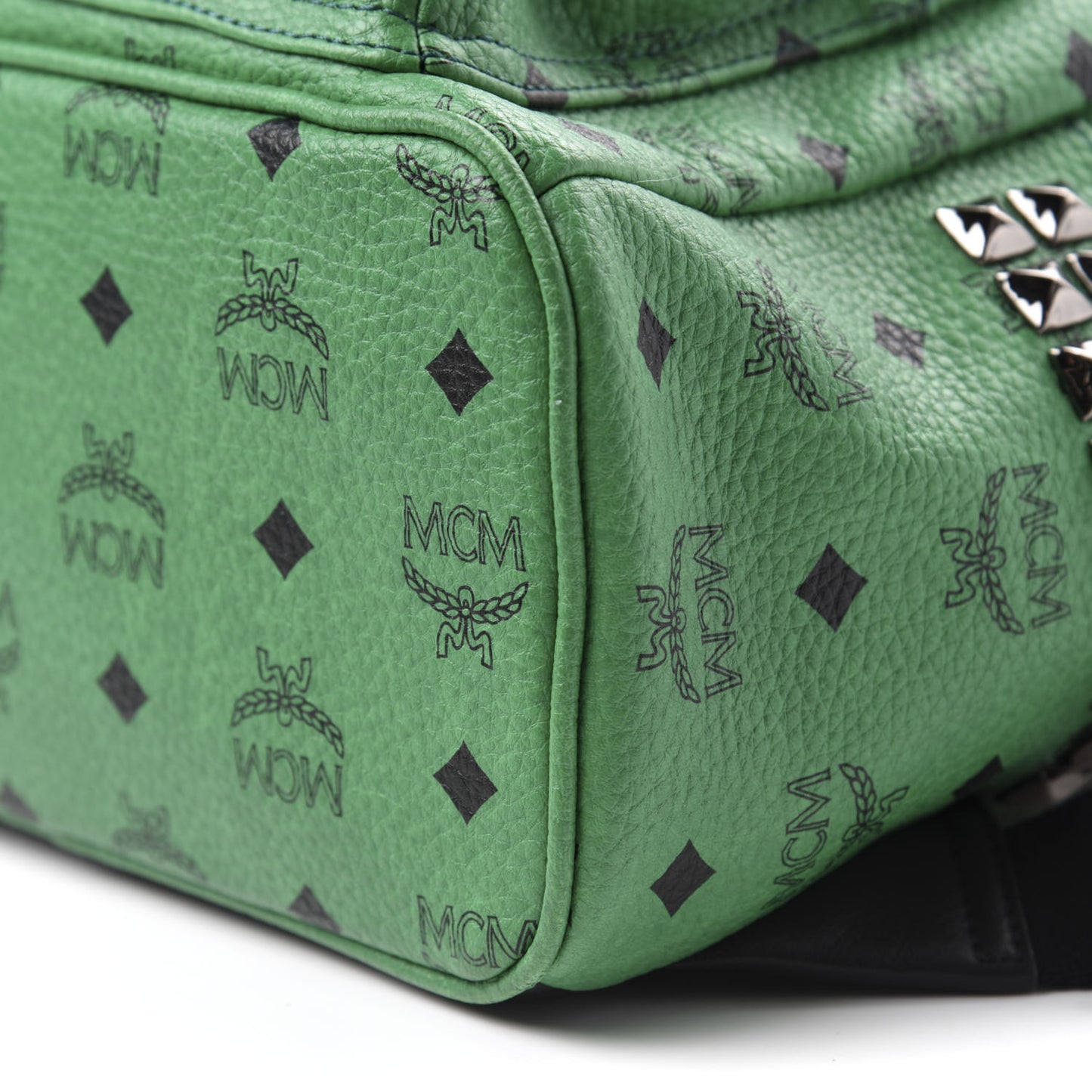 Visetos Small Side Stud Stark Backpack Green