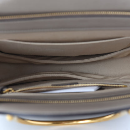 Chloe Calfskin Suede Medium Pixie Bag Motty Grey 4 of 8