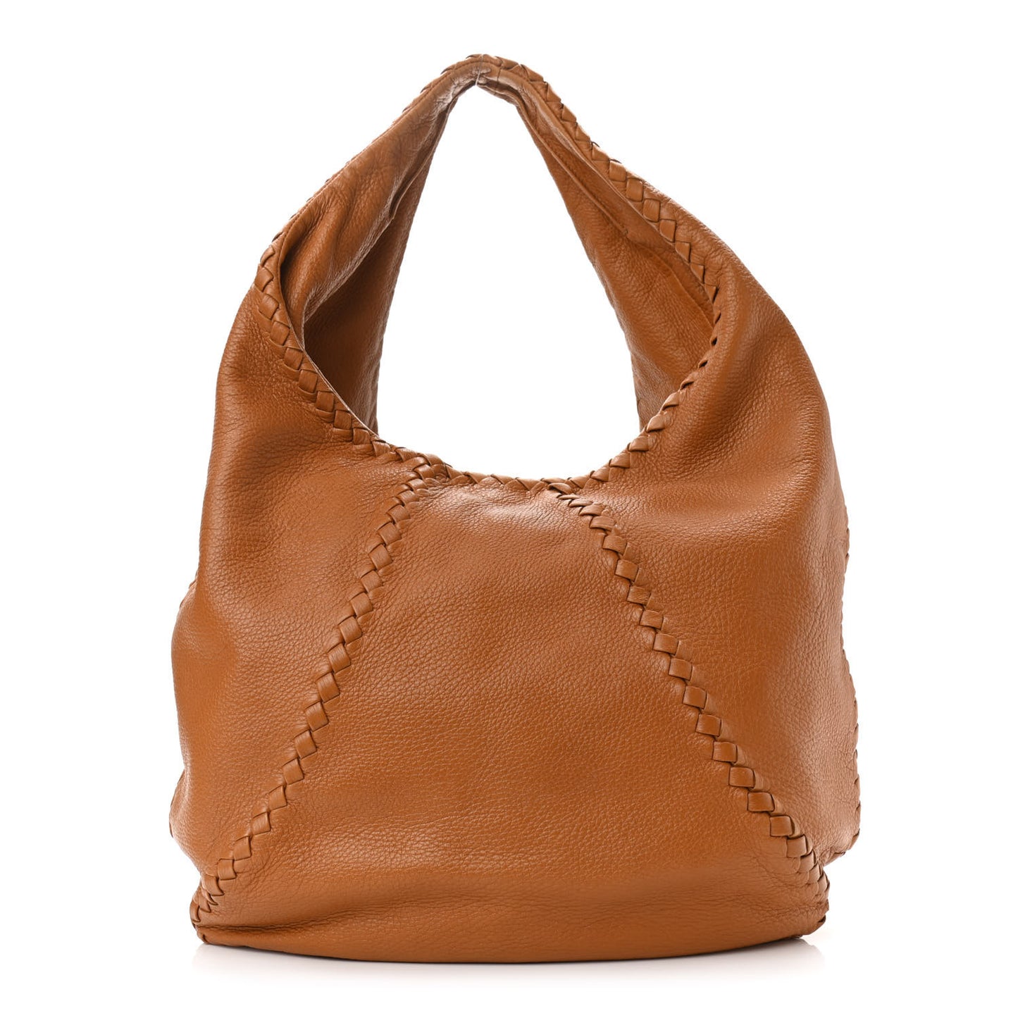 Cervo Deerskin Large Hobo Brown