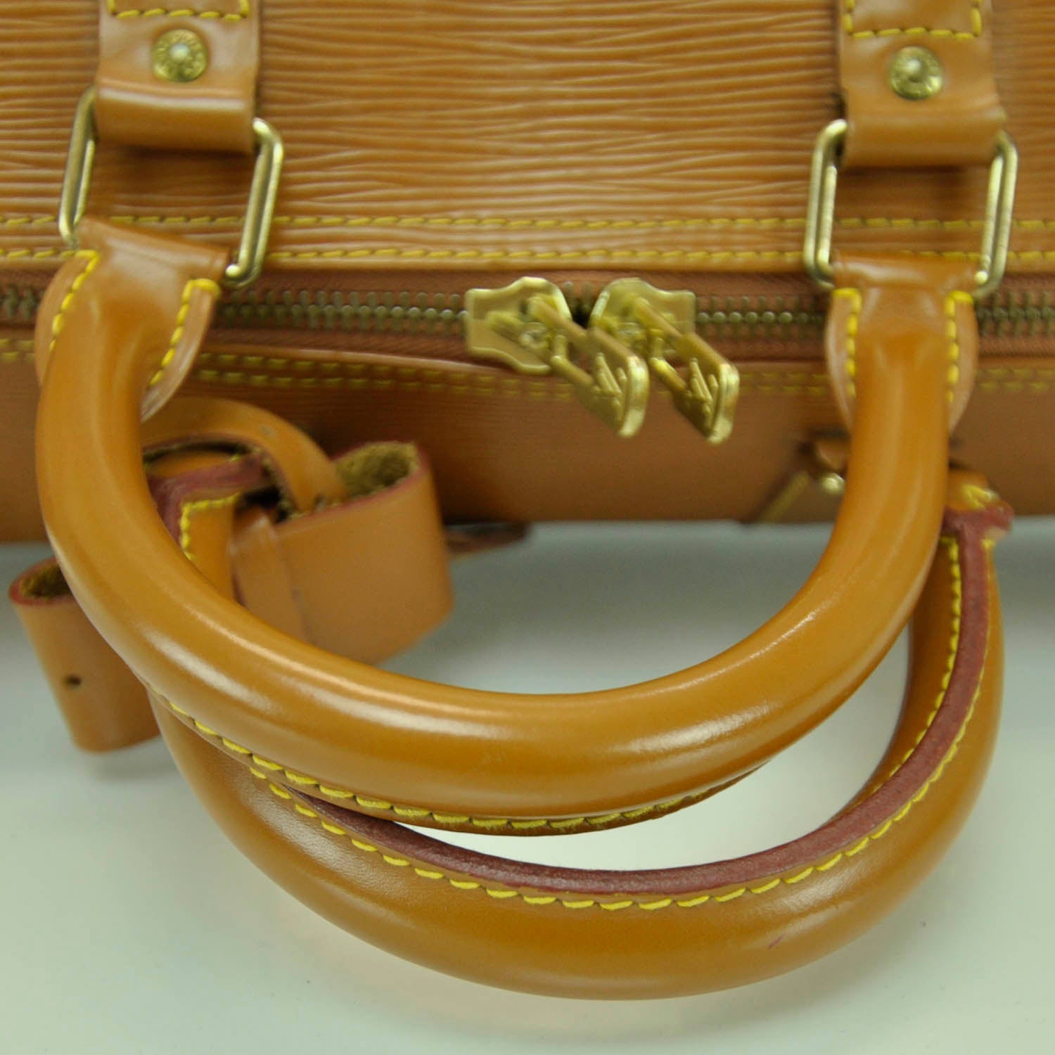 Louis Vuitton Epi Keepall 45 Cipango 7 of 12