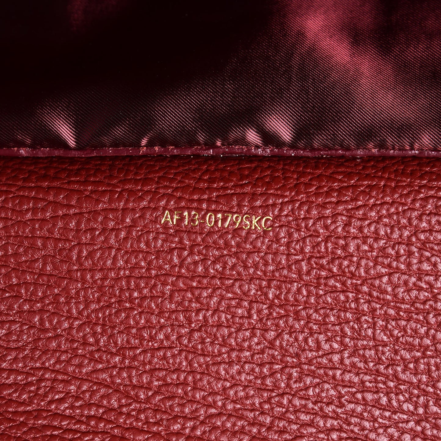 3.1 Textured Calfskin Medium Pashli Satchel Crimson