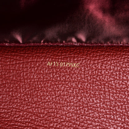 3.1 Phillip Lim 3.1 Textured Calfskin Medium Pashli Satchel Crimson 8 of 8