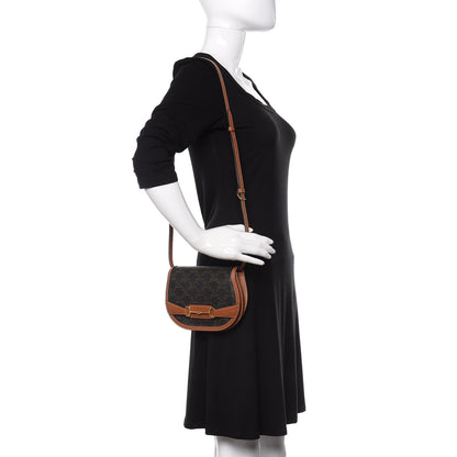 Celine Triomphe Canvas Small Crecy Bag Tan 2 of 11