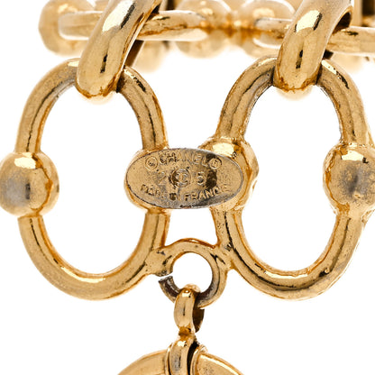 Chanel Metal CC Coin Bracelet Gold 3 of 3