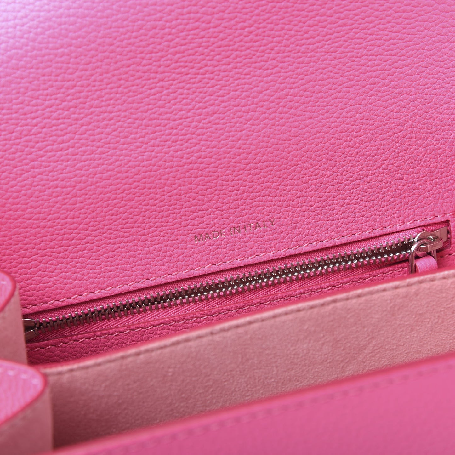 Calfskin Patricia Small Crossbody Bag Pink