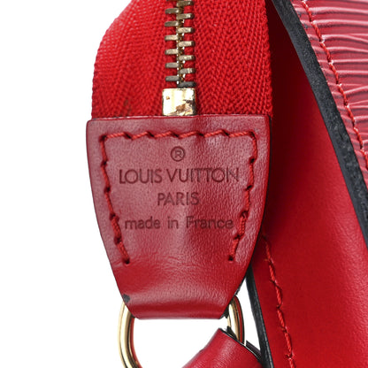 Louis Vuitton Epi Pochette Accessories 21 Castillan Red 6 of 11